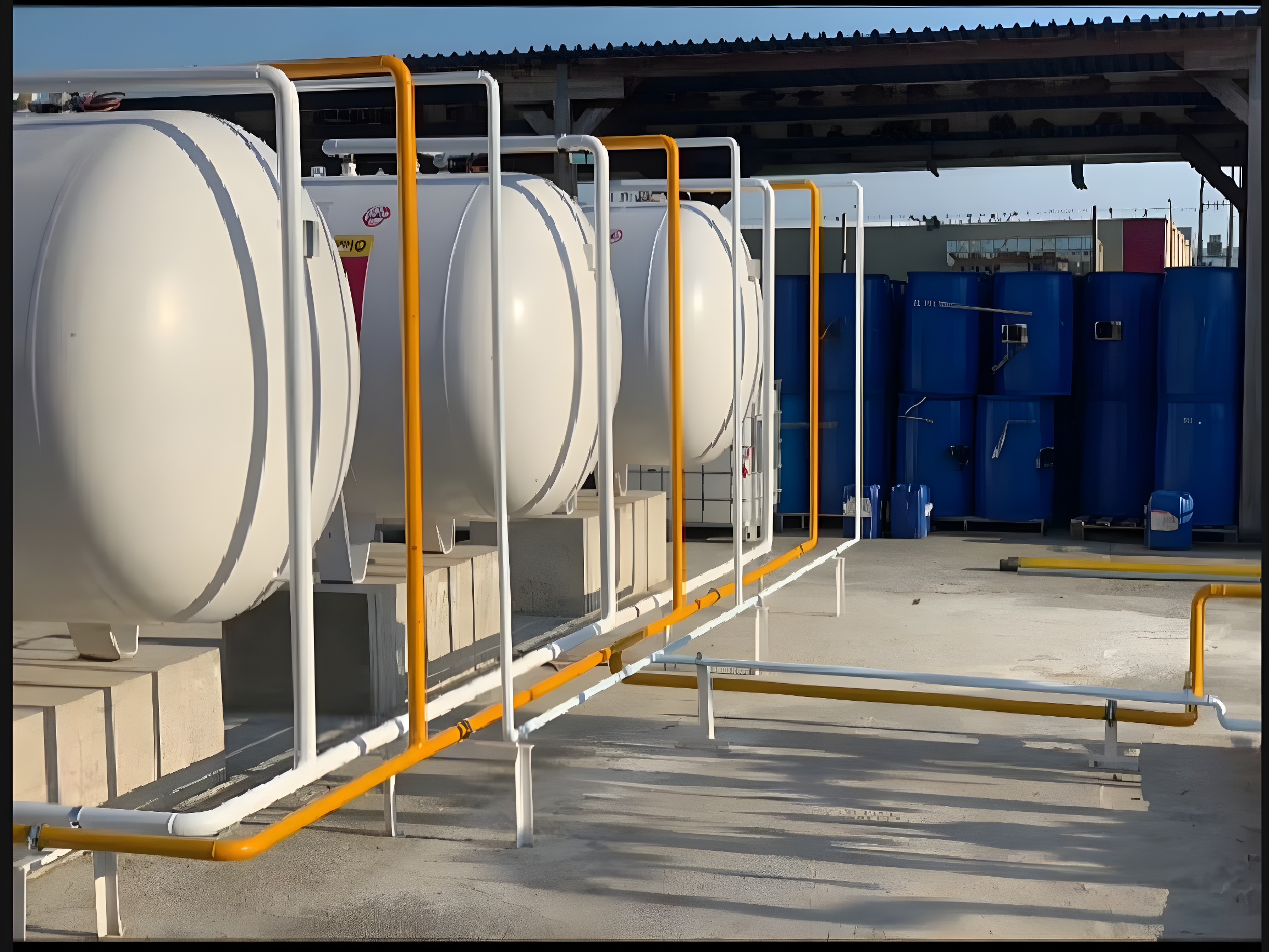 Βιομηχανική Εγκατάσταση Υγραερίου (LPG) – Proteus Laundry Services